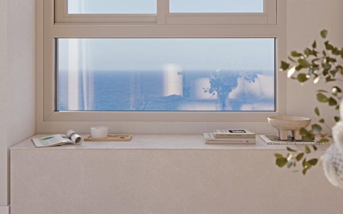 Панорамний вид на море в Кальпе, 2-3 спальні, новобудова