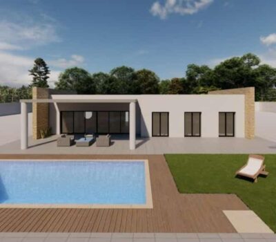 Вілла в Pinoso 125 кв.м з басейном та ділянкою 10000 кв.м