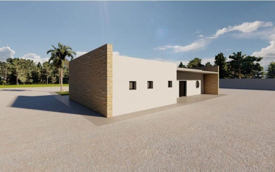 Вилла в Pinoso 125 кв.м с бассейном и участком 10000 кв.м