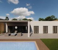 Вилла в Pinoso 125 кв.м с бассейном и участком 10000 кв.м