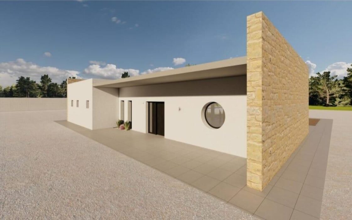 Вилла в Pinoso 125 кв.м с бассейном и участком 10000 кв.м