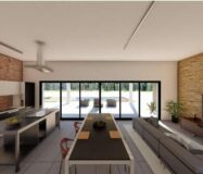 Вилла в Pinoso 125 кв.м с бассейном и участком 10000 кв.м