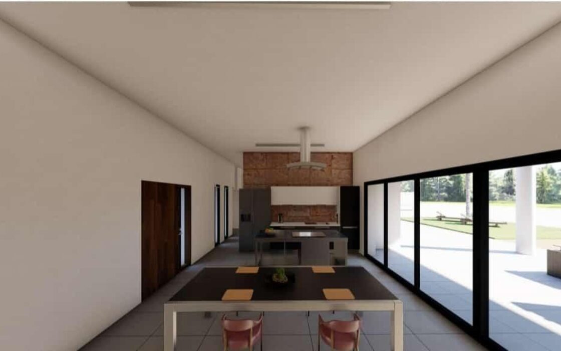 Вилла в Pinoso 125 кв.м с бассейном и участком 10000 кв.м