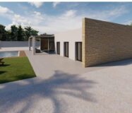 Вилла в Pinoso 125 кв.м с бассейном и участком 10000 кв.м