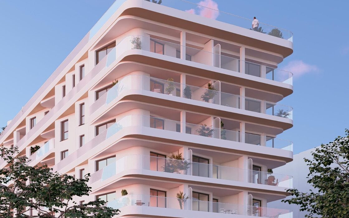 Квартира з терасою в Вільяхойосі біля моря 79 кв.м