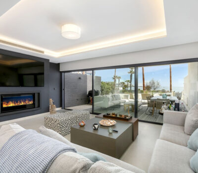 Таунхаус з видом на море в Малазі, 283 кв.м, тераса