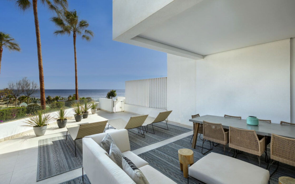 Таунхаус с видом на море в Малаге, 283 кв.м, терраса