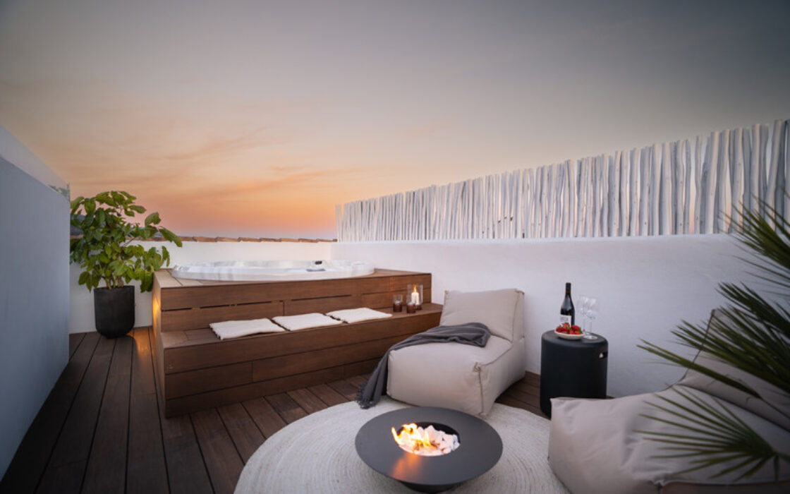 Таунхаус с террасой в Новой Андалусии 160 кв.м. у моря