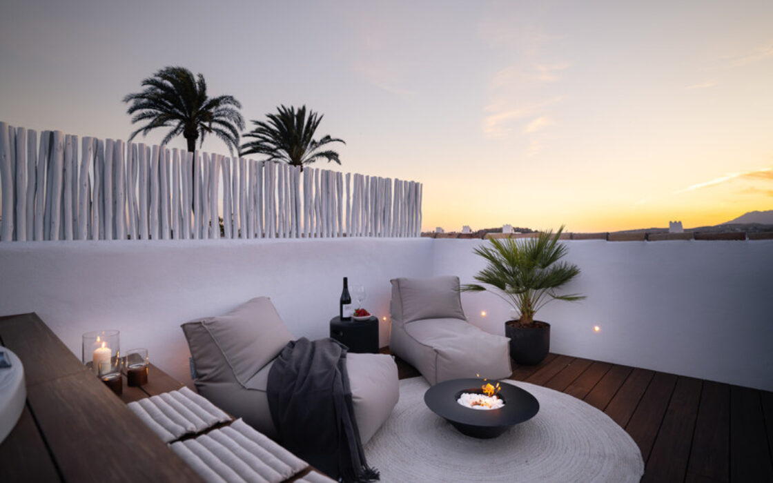 Таунхаус с террасой в Новой Андалусии 160 кв.м. у моря