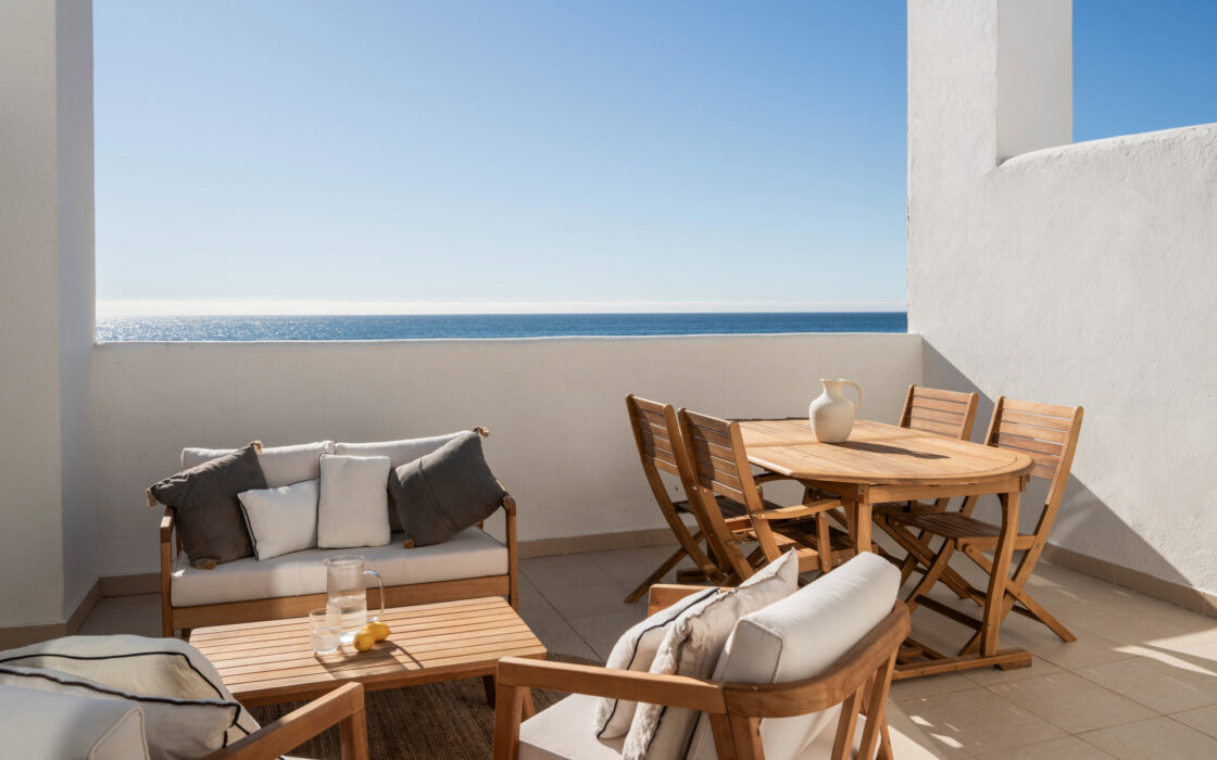 Трехкомнатный таунхаус у моря в El Saladillo, 130 кв.м.