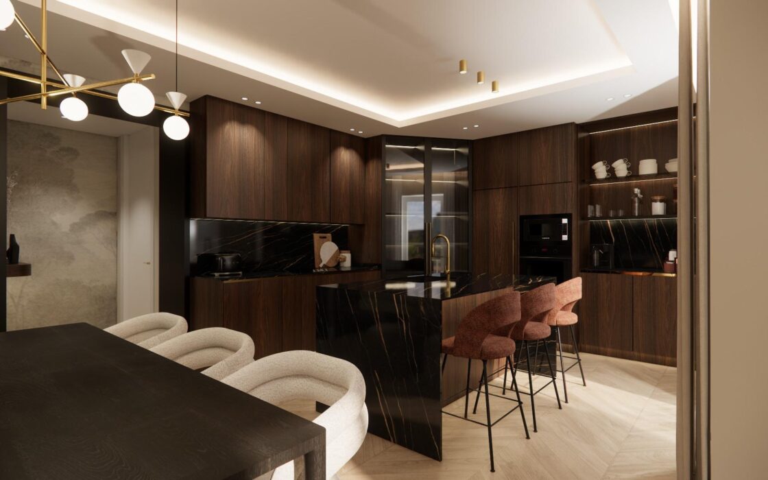 Апартаменты 200 кв.м с террасой в Мадриде, район Lista