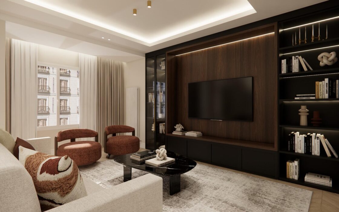 Апартаменты 200 кв.м с террасой в Мадриде, район Lista