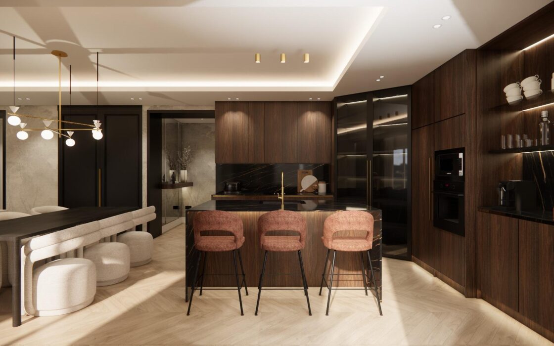 Апартаменты 200 кв.м с террасой в Мадриде, район Lista