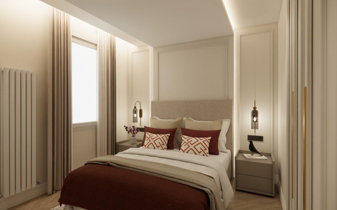 Апартаменты 200 кв.м с террасой в Мадриде, район Lista