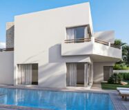 Новая Вилла в Эль-Альбире с Бассейном и Видом на Море