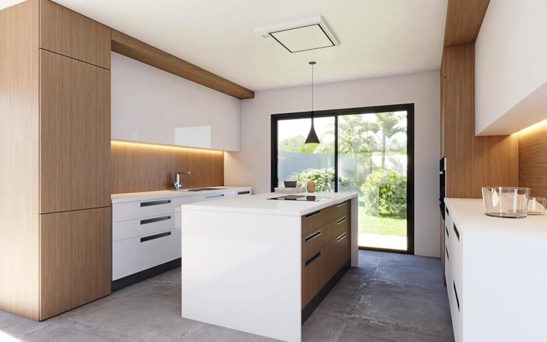 Новая Вилла в Эль-Альбире с Бассейном и Видом на Море