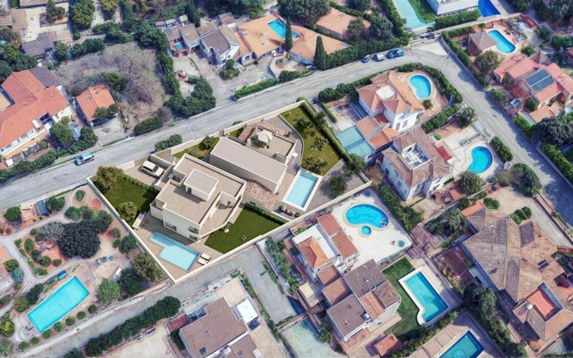 Новая Вилла в Эль-Альбире с Бассейном и Видом на Море