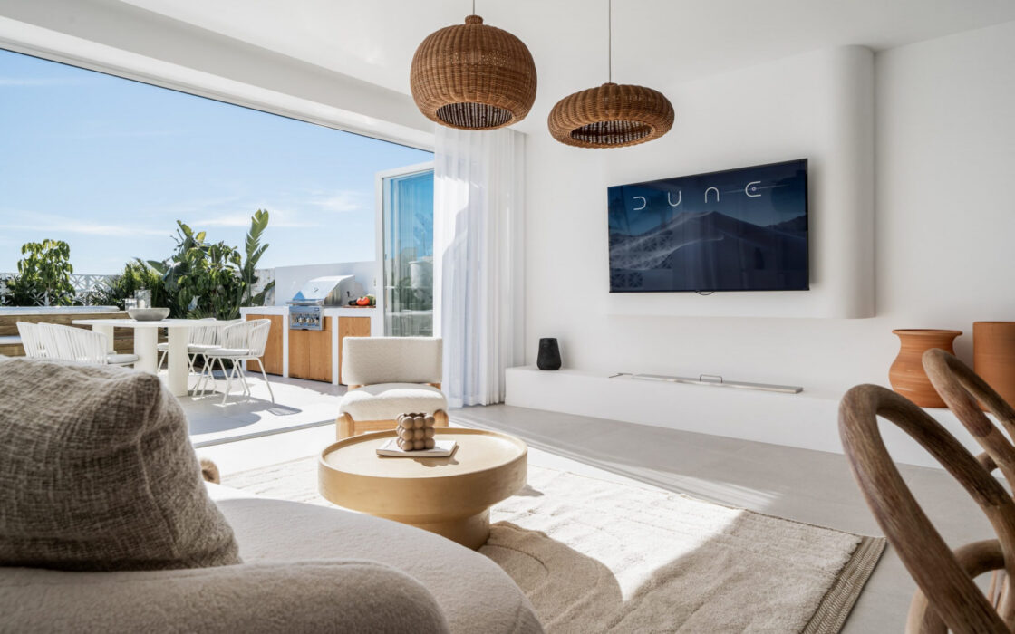 Коттедж в Малаге 160 кв.м с террасой у моря