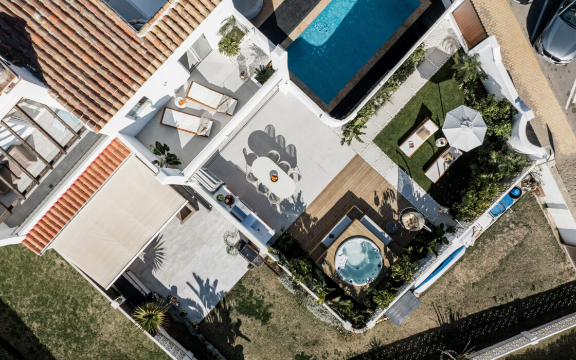 Коттедж в Малаге 160 кв.м с террасой у моря