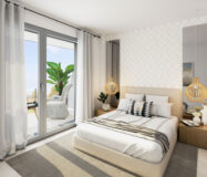 Таунхаусы с террасой в Эль Чапаррал, 135 кв.м, Михас