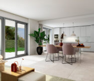 Таунхаусы с террасой в Эль Чапаррал, 135 кв.м, Михас