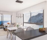 Нова квартира біля моря в Кальпе з терасою 65 кв.м