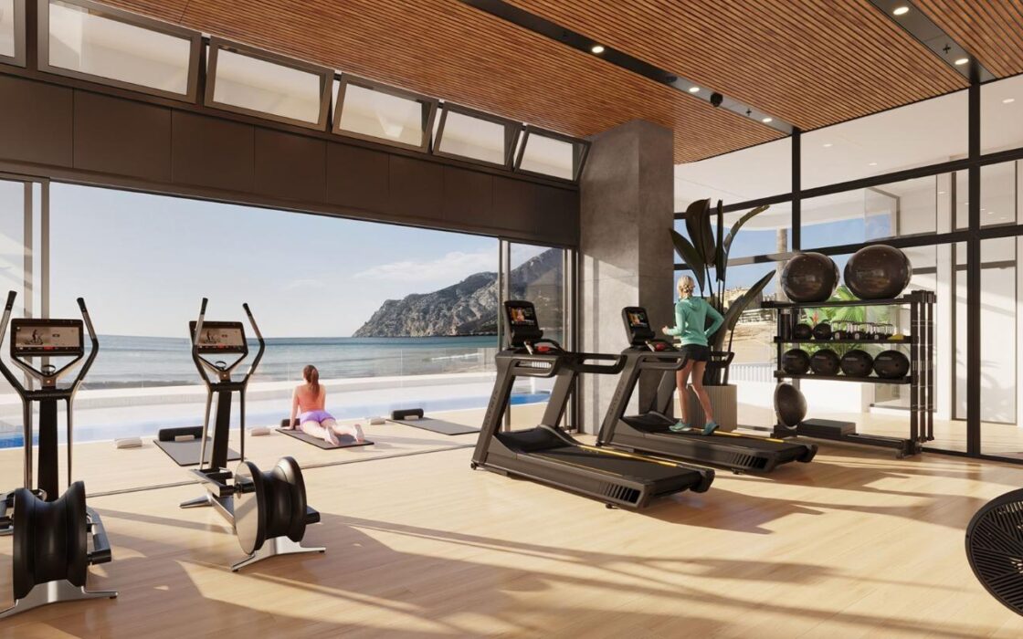 Нова квартира біля моря в Кальпе з терасою 65 кв.м