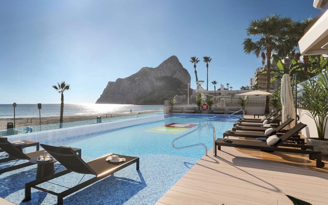 Нова квартира біля моря в Кальпе з терасою 65 кв.м