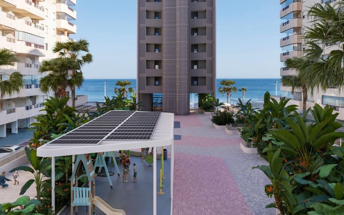 Нова квартира біля моря в Кальпе з терасою 65 кв.м