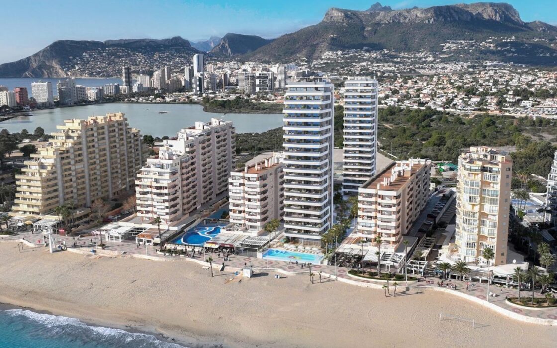 Нова квартира біля моря в Кальпе з терасою 65 кв.м