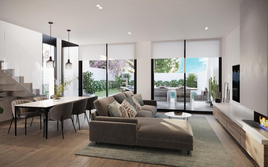 Вилла 179 кв.м с бассейном в Аликанте, 4 спальни