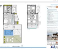 Вилла 179 кв.м с бассейном в Аликанте, 4 спальни