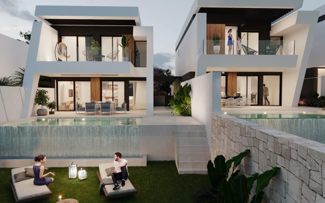 Вилла 179 кв.м с бассейном в Аликанте, 4 спальни