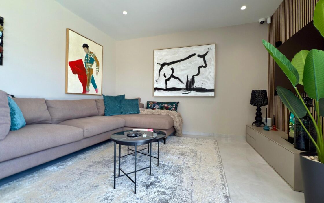 Вилла с видом в Финестрате, 3 спальни, новый дом 2023 года