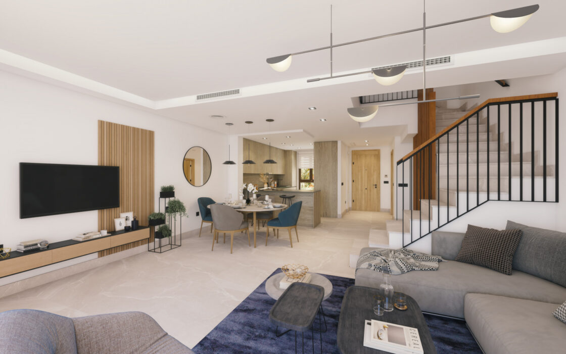 Таунхаусы в Ла Кала Гольф, Михас, 162 кв.м, с террасой