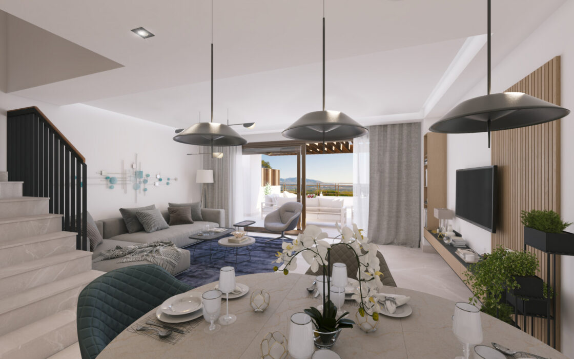 Таунхаусы в Ла Кала Гольф, Михас, 162 кв.м, с террасой