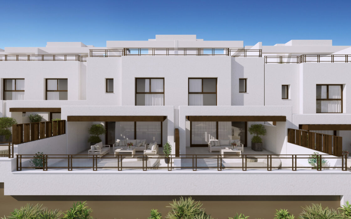 Таунхаусы в Ла Кала Гольф, Михас, 162 кв.м, с террасой