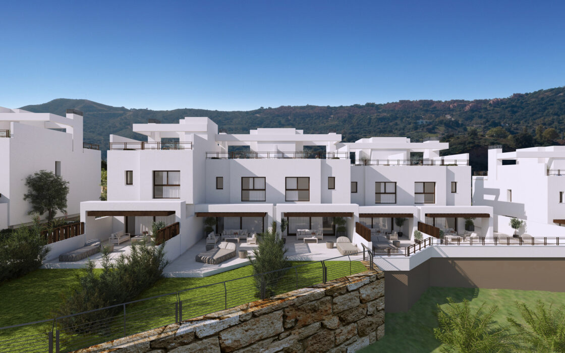 Таунхаусы в Ла Кала Гольф, Михас, 162 кв.м, с террасой