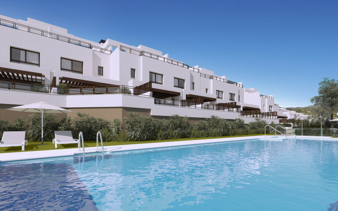 Таунхаусы в Ла Кала Гольф, Михас, 162 кв.м, с террасой