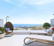 Таунхаусы в Ла-Кала-де-Михас с террасой 137 кв.м