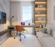 Таунхаусы в Ла-Кала-де-Михас с террасой 137 кв.м