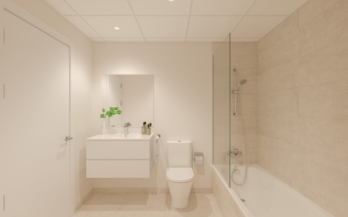 Таунхаусы в Ла-Кала-де-Михас с террасой 137 кв.м