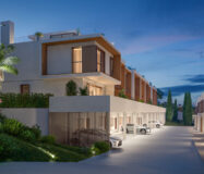 Таунхаусы в Ла-Кала-де-Михас с террасой 137 кв.м