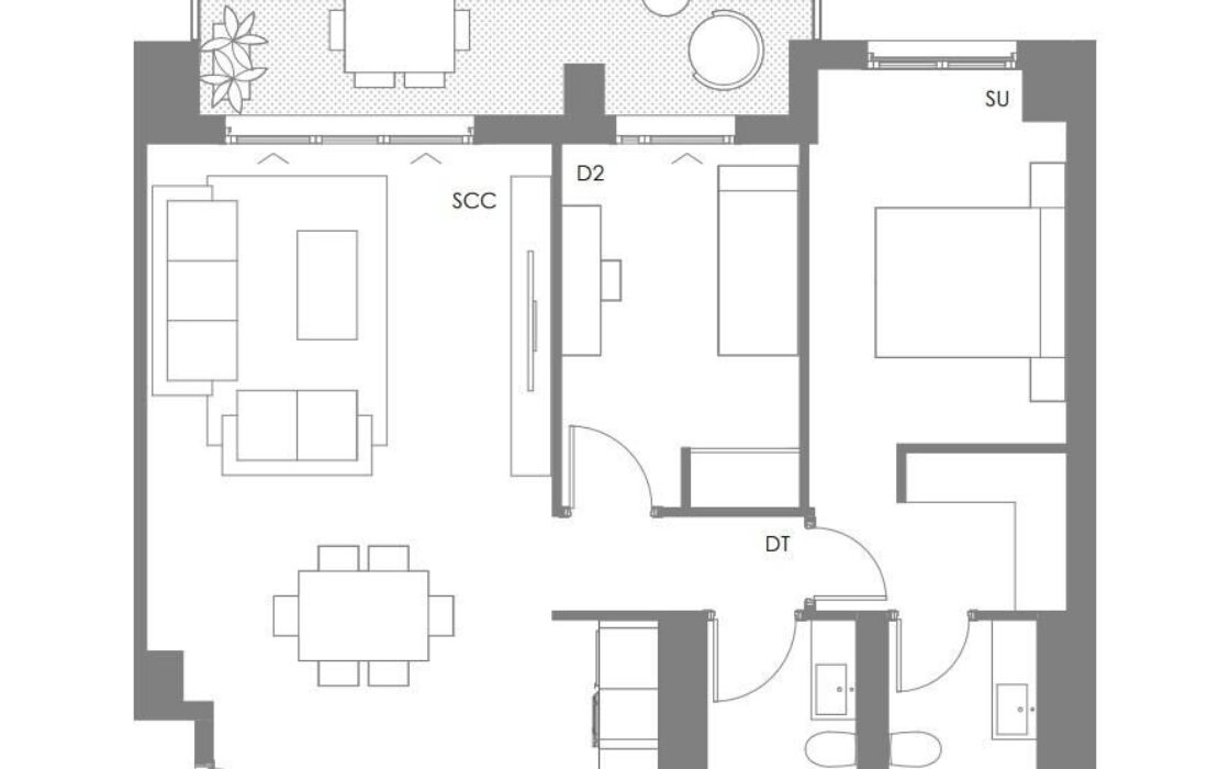 Апартаменти 73 кв.м в Валенсії 4 км від моря