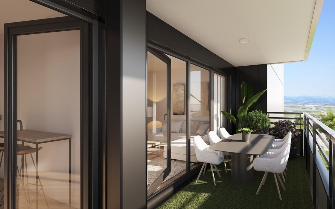 Апартаменти 73 кв.м в Валенсії 4 км від моря