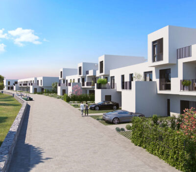 Элегантные 4-спальные таунхаусы в Сан-Роке 194 кв.м с террасой