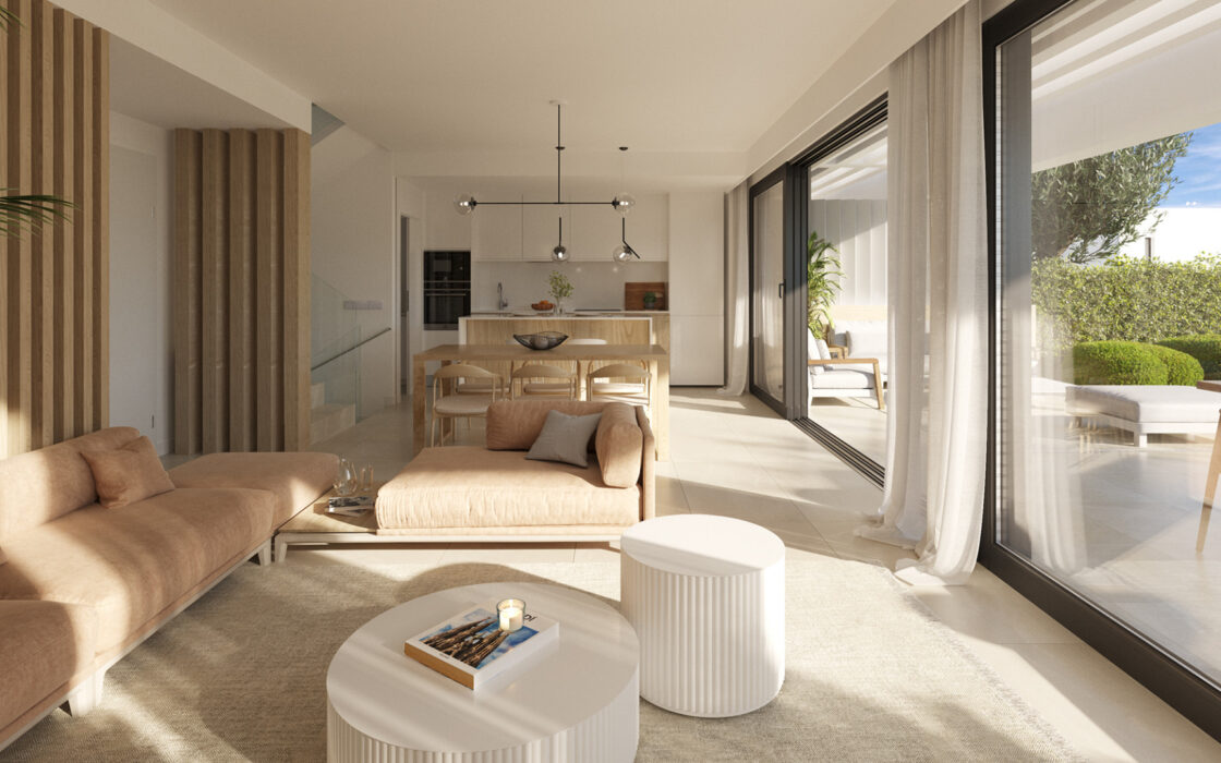 Таунхаус в Эстепоне, 3 спальни, терраса, 206.92 кв.м