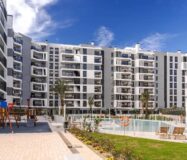 Квартира 3 комнаты в Аликанте, новый комплекс с террасой