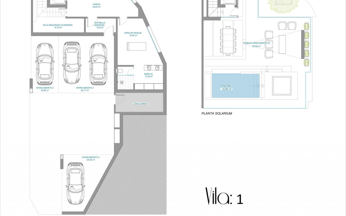 Люкс-таунхаус 716 кв.м с террасой в Марбелье