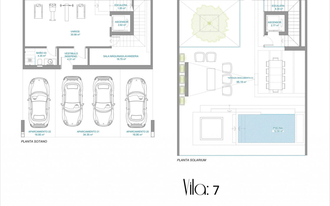 Люкс-таунхаус 716 кв.м с террасой в Марбелье